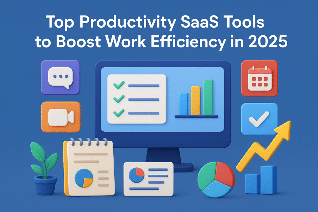Top Productivity SaaS Tools to Boost Work Efficiency in 2025