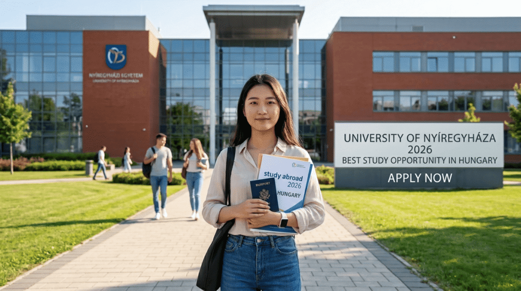University of Nyíregyháza 2026: Best Study Opportunity in Hungary – Apply Now