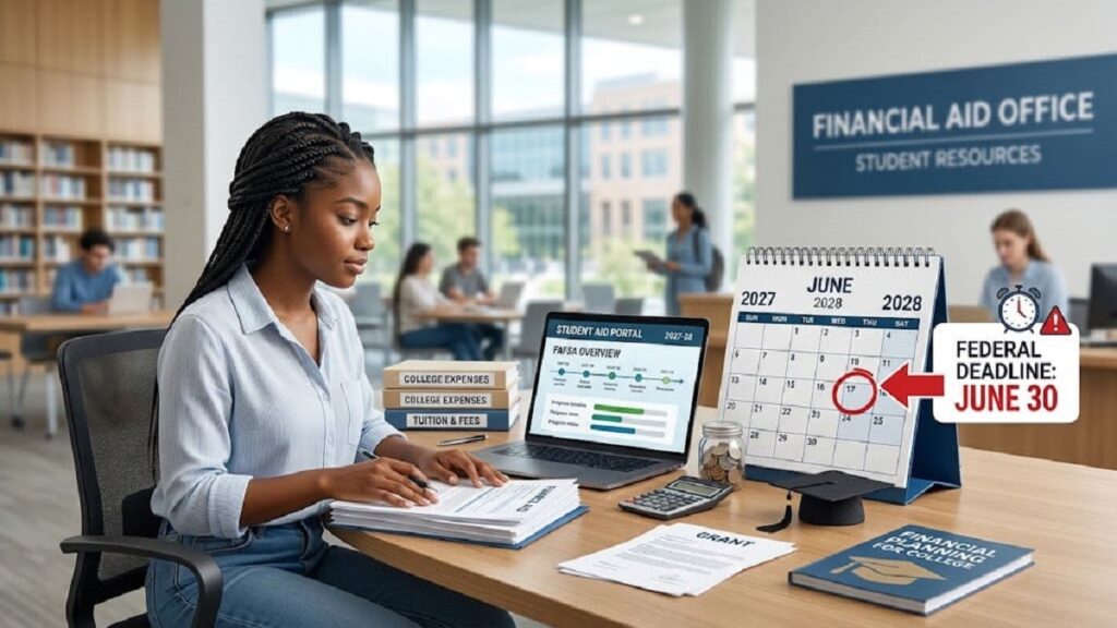 FAFSA 2027-28 deadline and financial aid planning